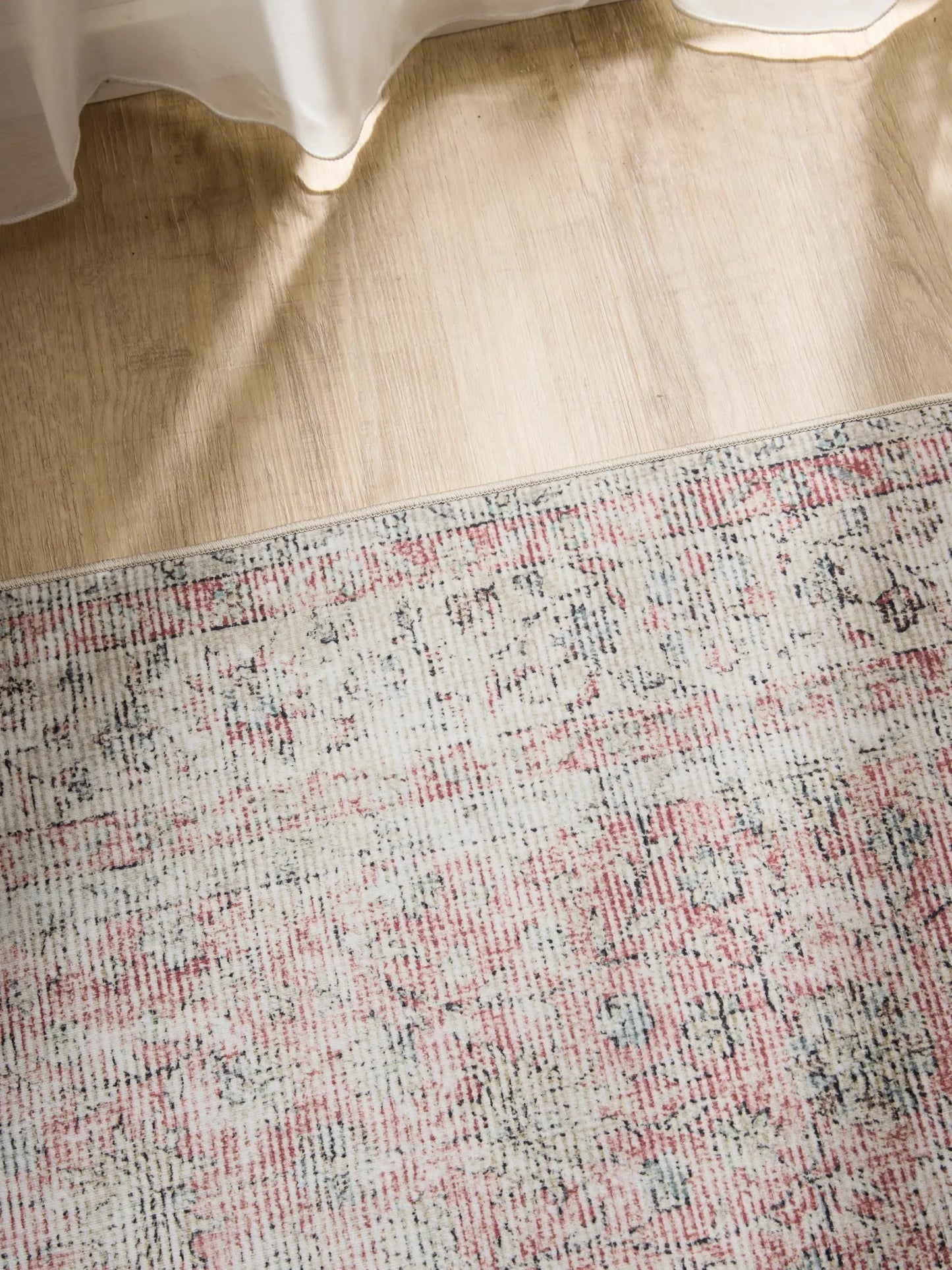 Covor lavabil George Beige/Rose 