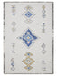 Covor lavabil George Beige/Multicolour 