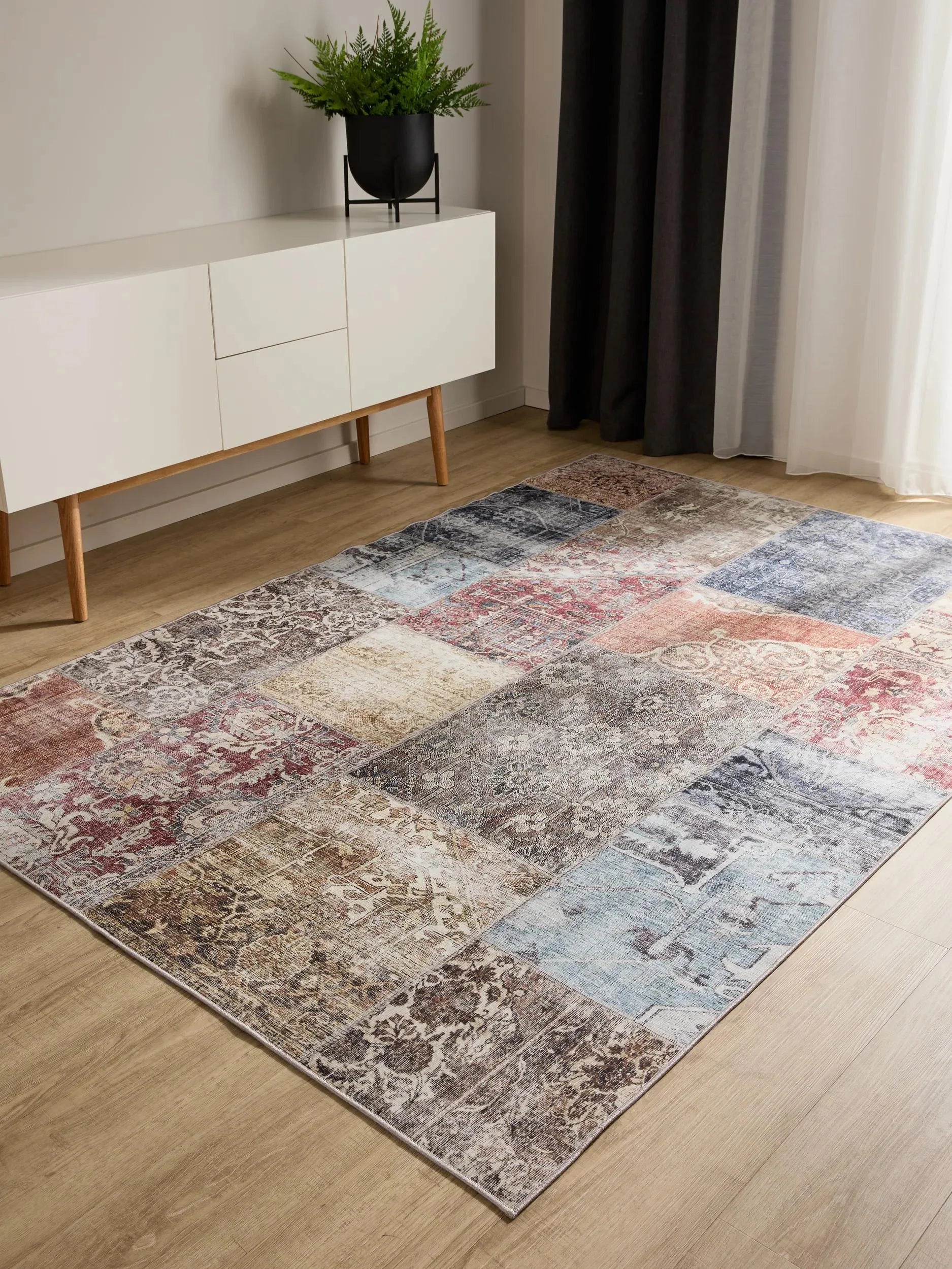 Covor lavabil George Multicolour 