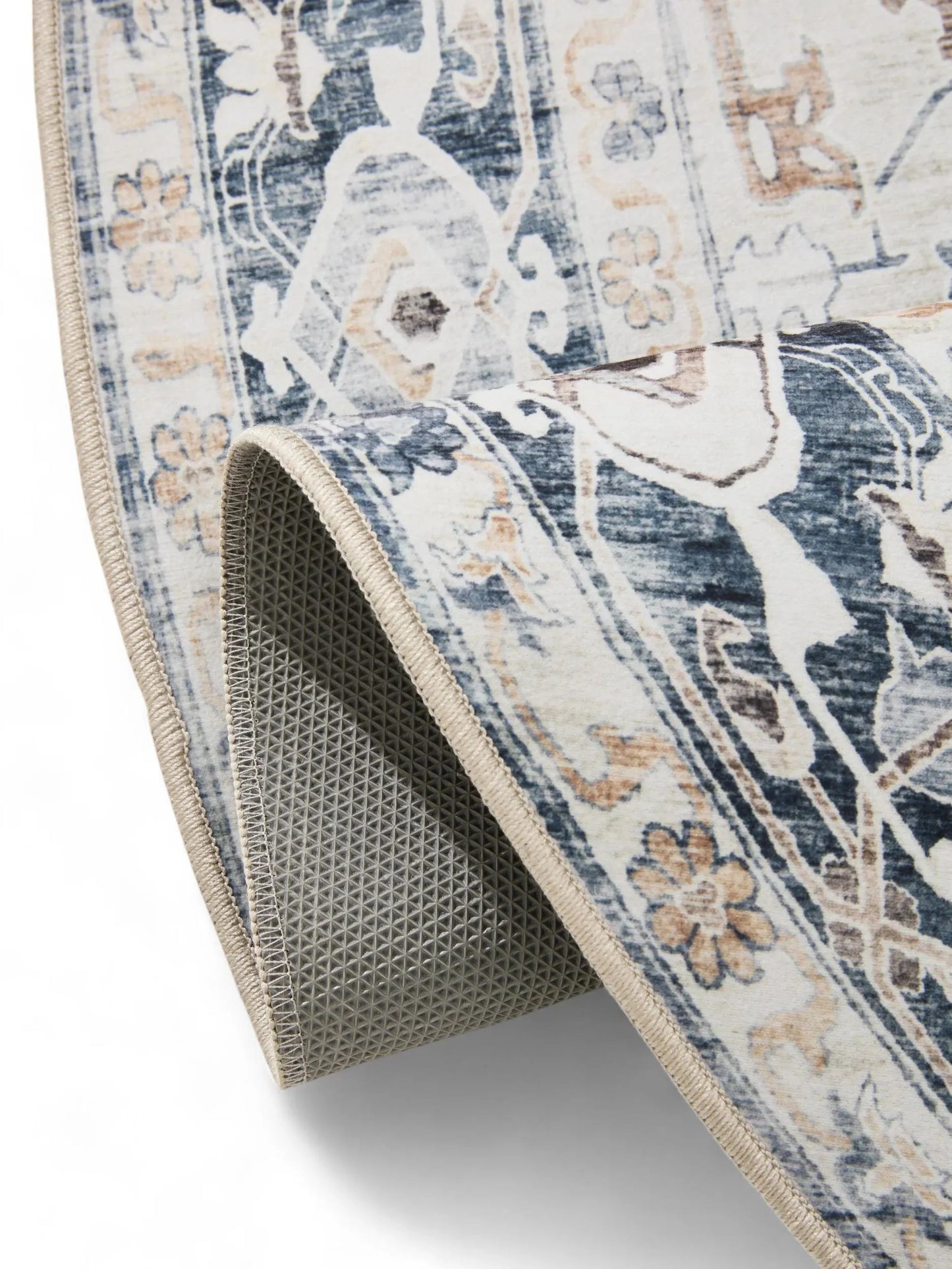 Covor lavabil George Cream/Grey 
