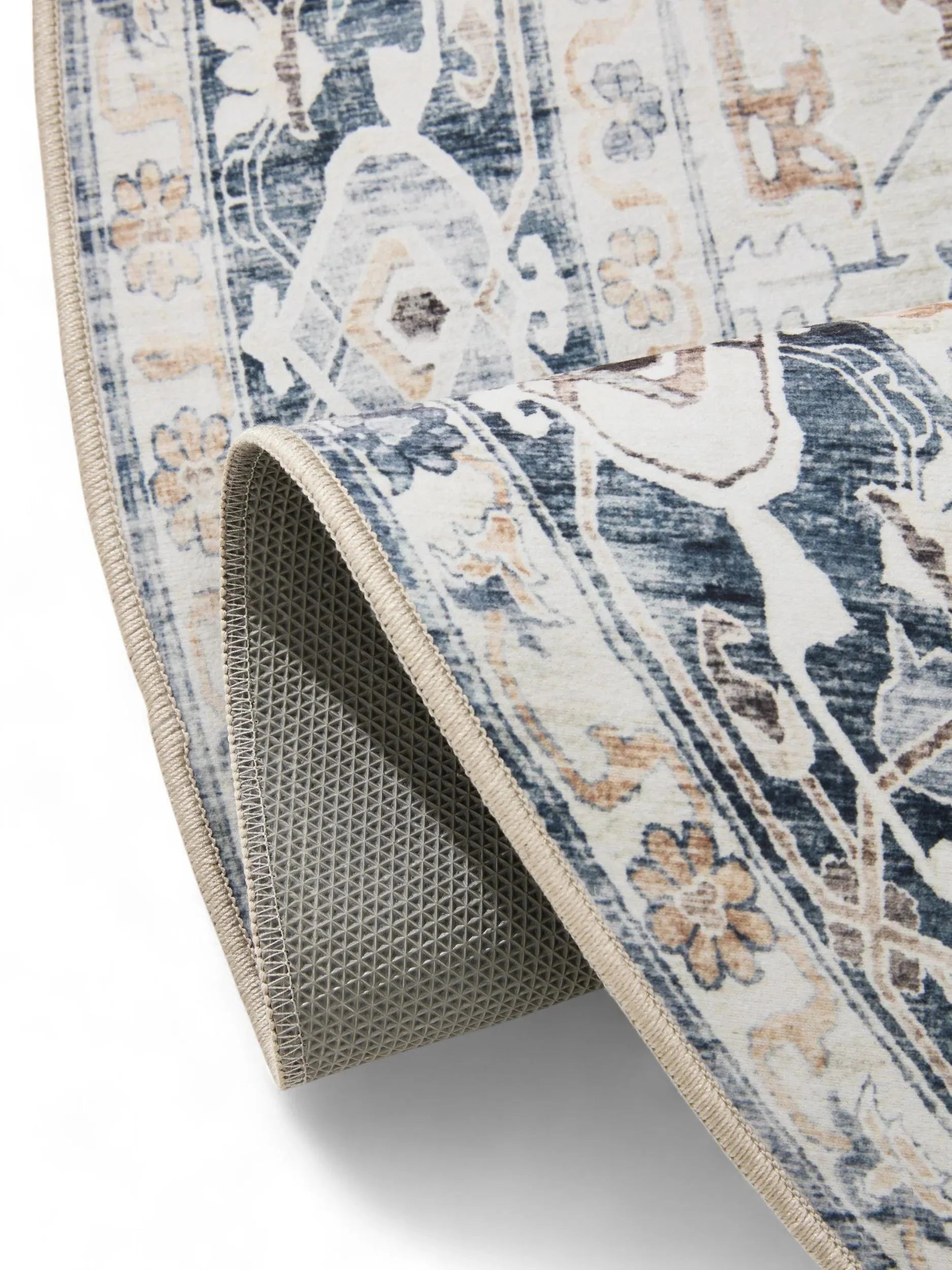 Covor lavabil George Cream/Grey 