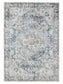 Covor lavabil George Blue 