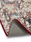 Covor lavabil George Multicolour/Red 