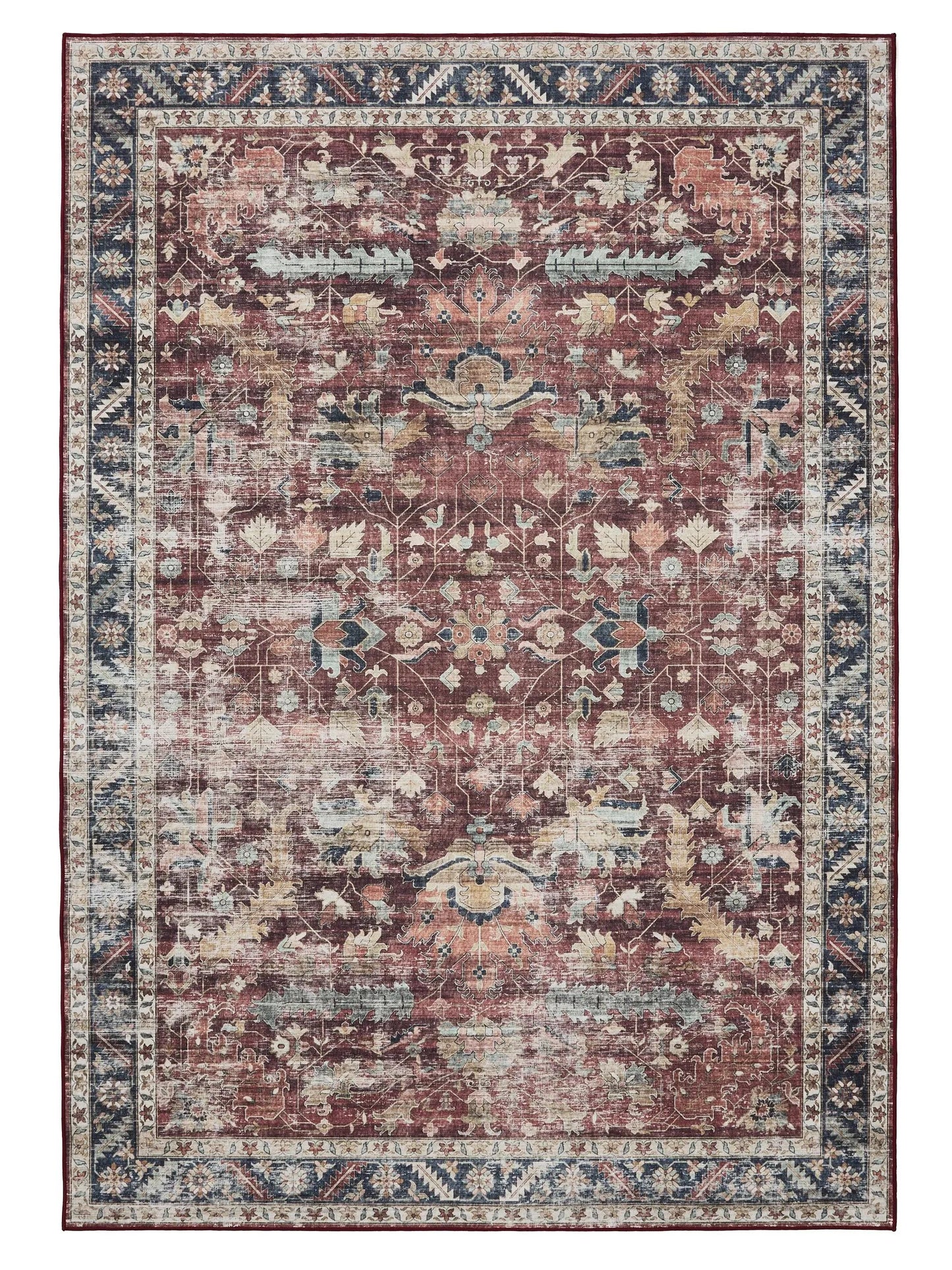Covor lavabil George Multicolour 