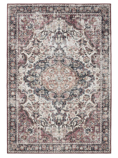 Covor lavabil George Multicolour/Red