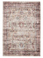 Covor lavabil George Multicolour/Pink 