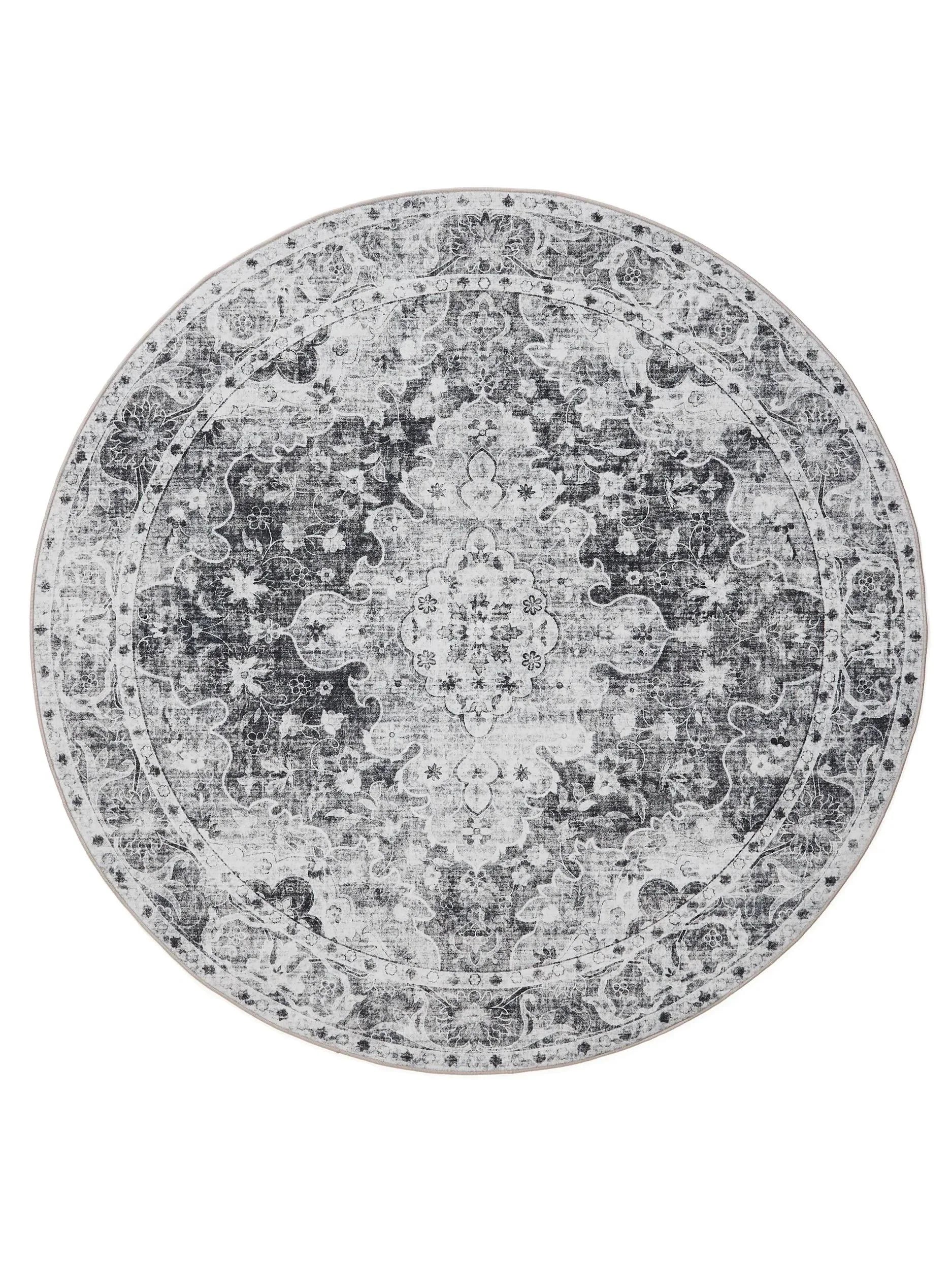Covor lavabil George Charcoal 