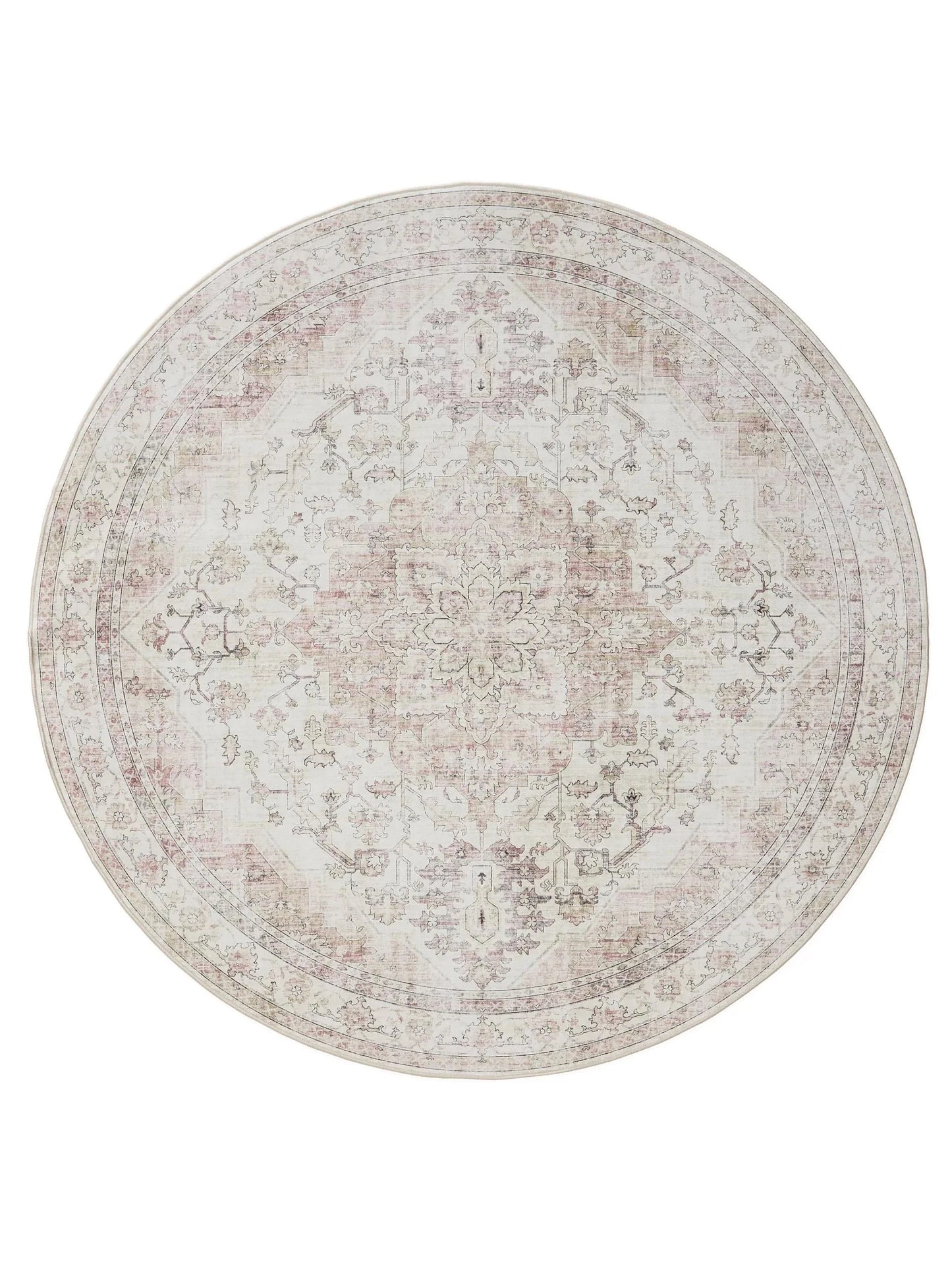 Covor lavabil George Rose/Beige 