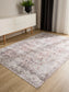 Covor lavabil George Cream/Taupe 