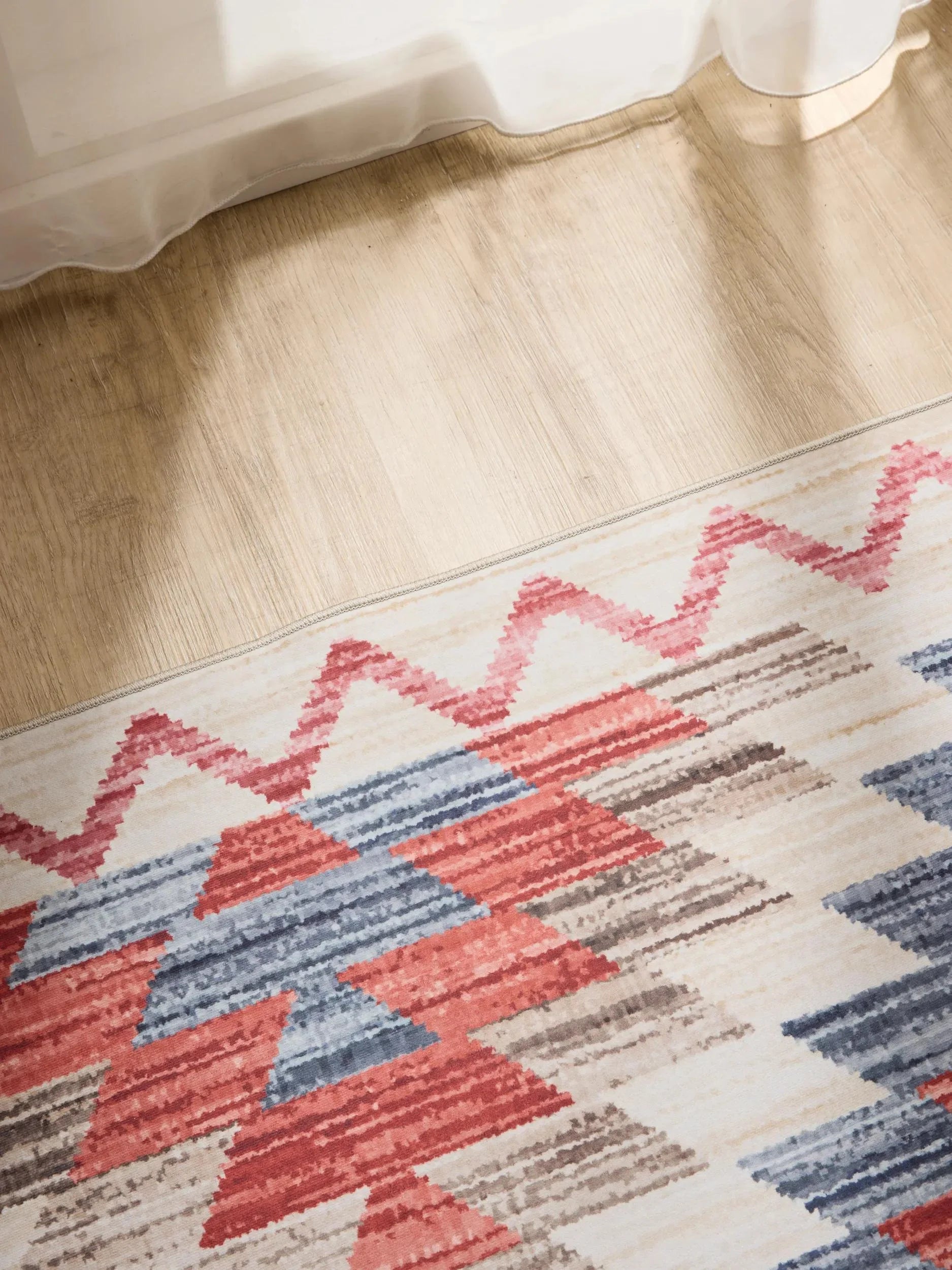 Covor lavabil George Multicolour/Beige 