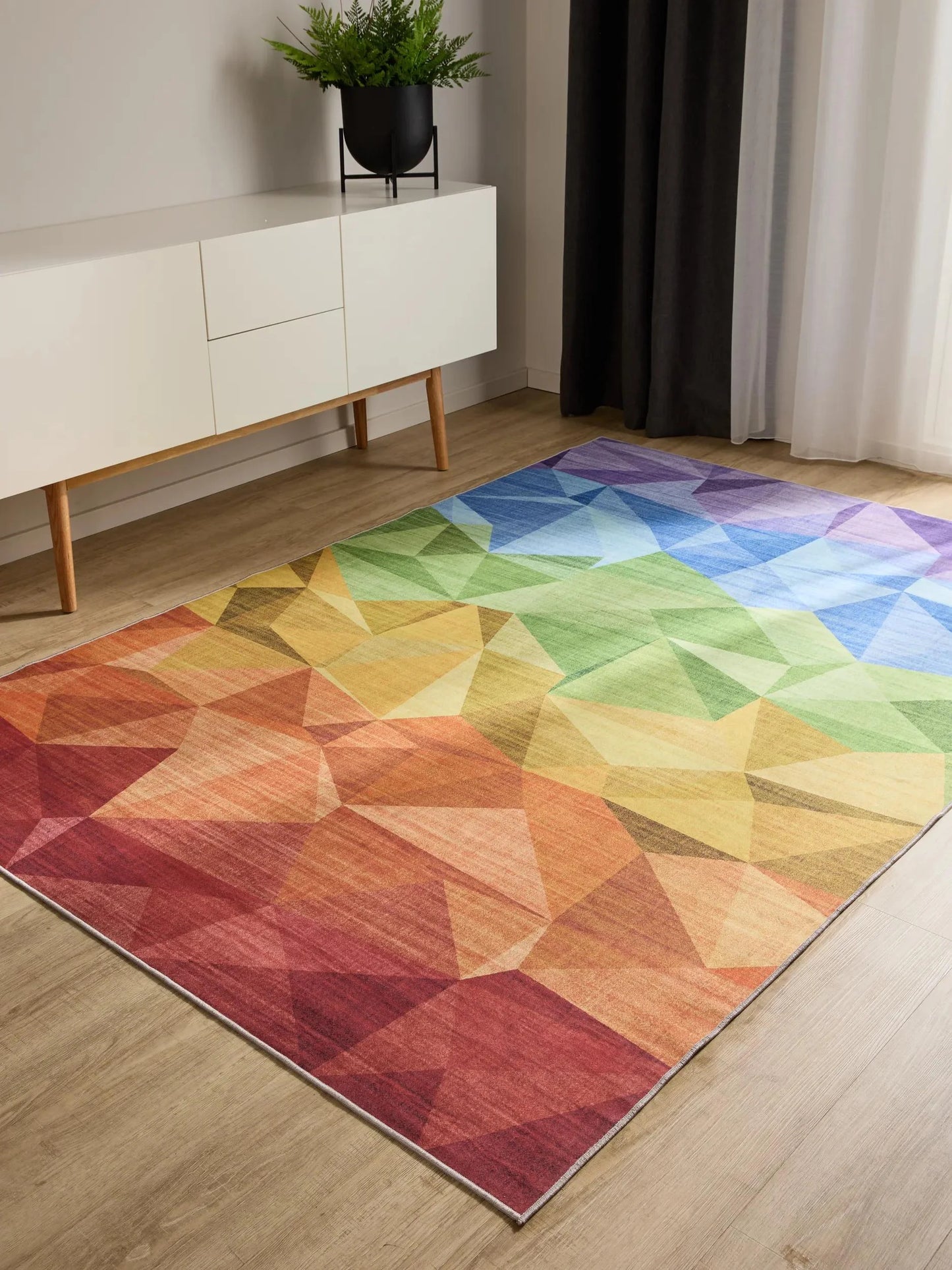 Covor lavabil George Multicolour 