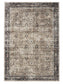 Covor lavabil George Charcoal/Taupe 