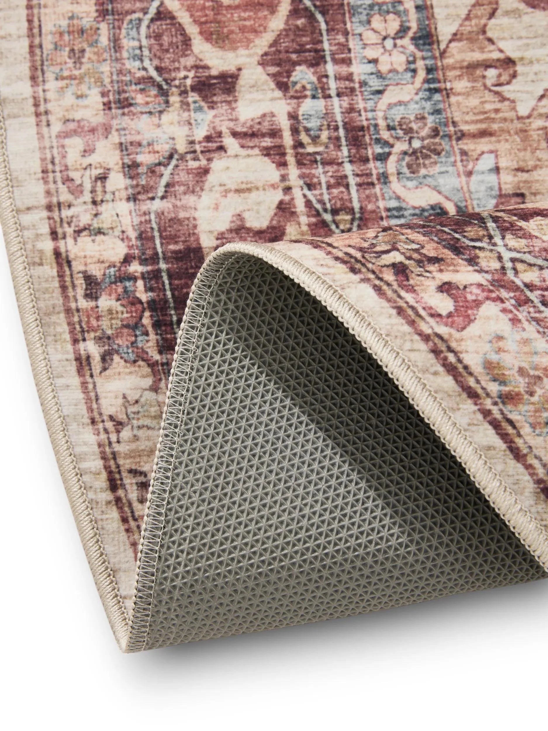 Covor lavabil George Multicolour/Pink 