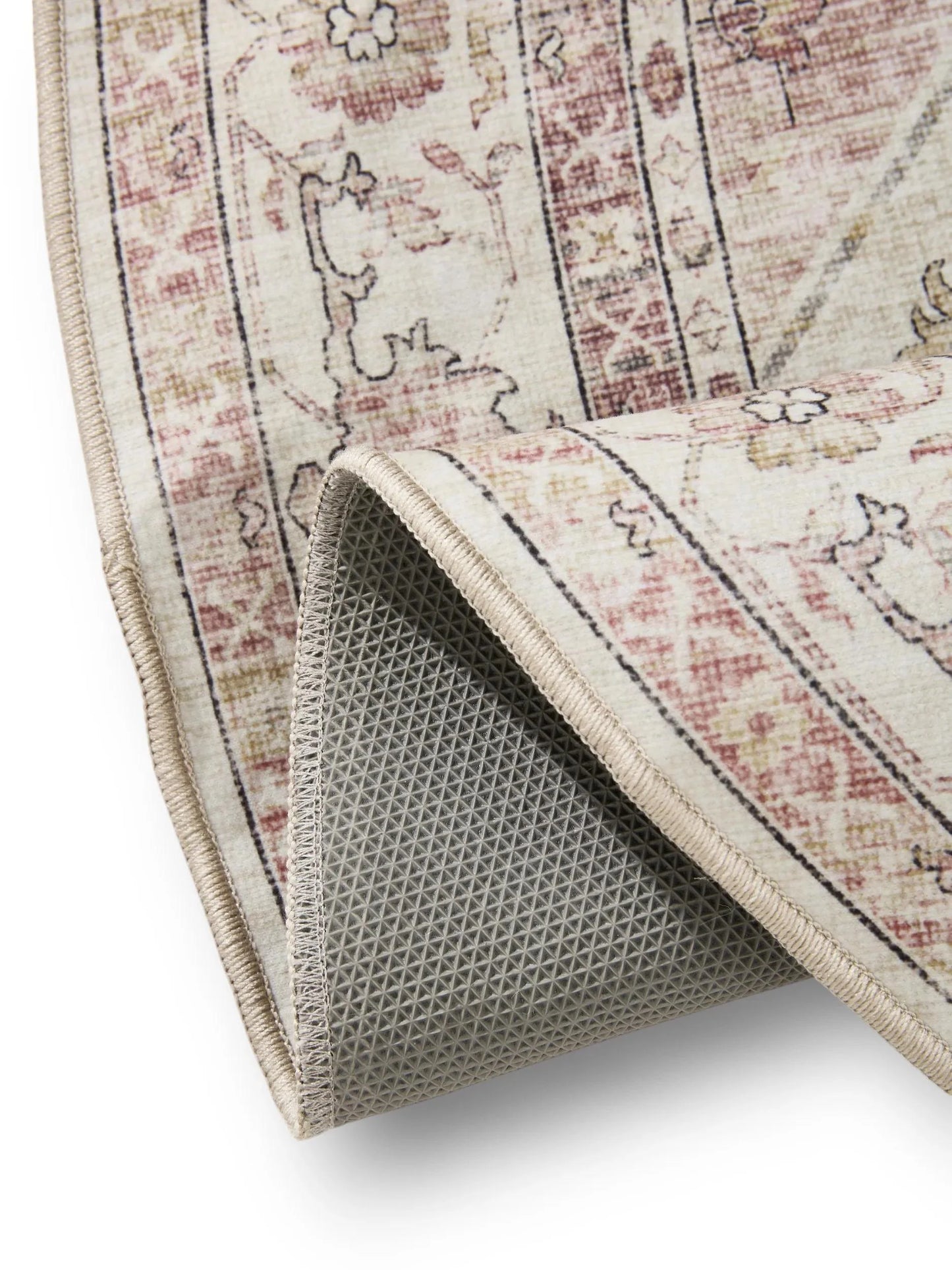 Covor lavabil George Rose/Beige 