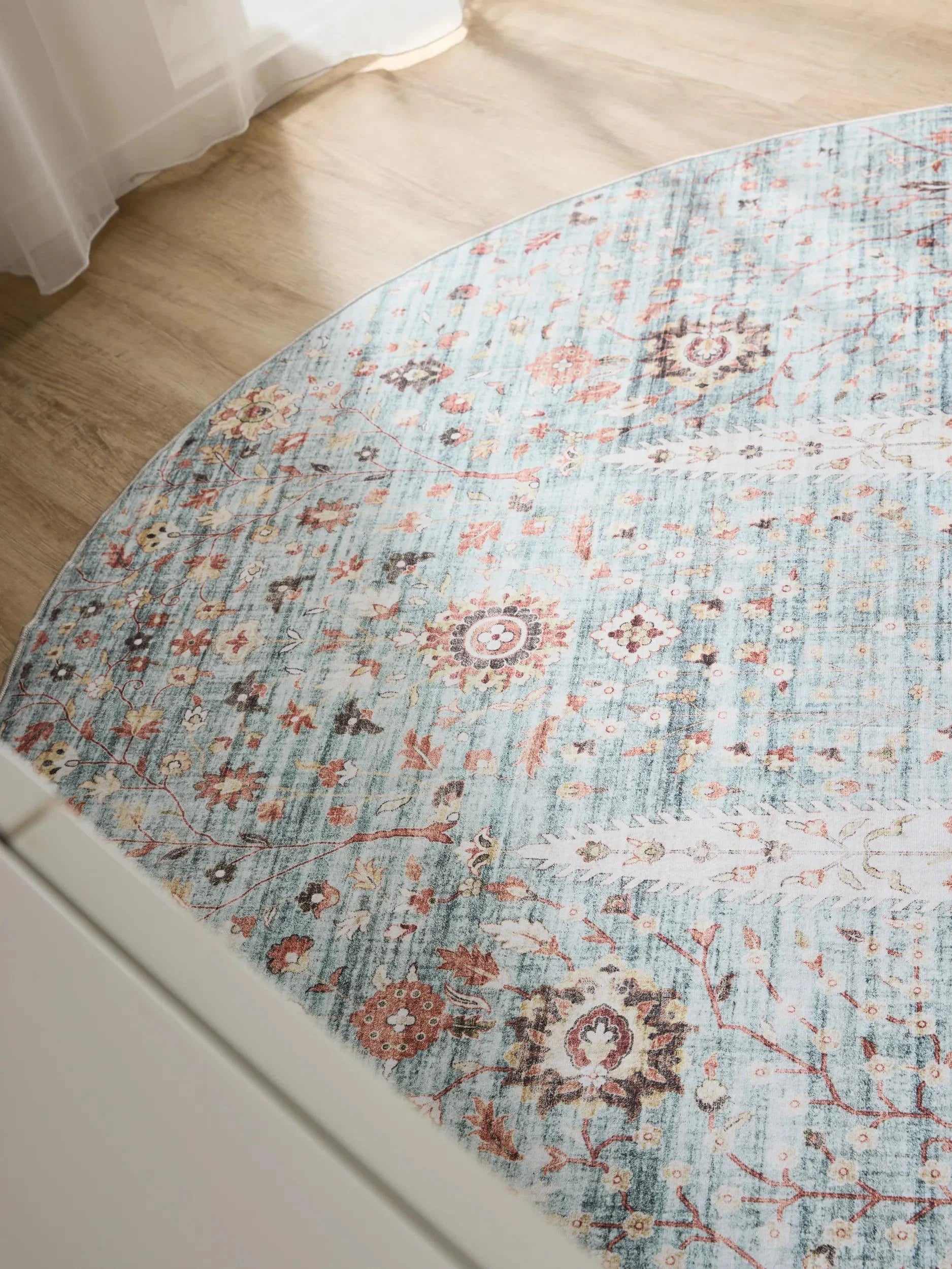 Covor lavabil George Turquoise 