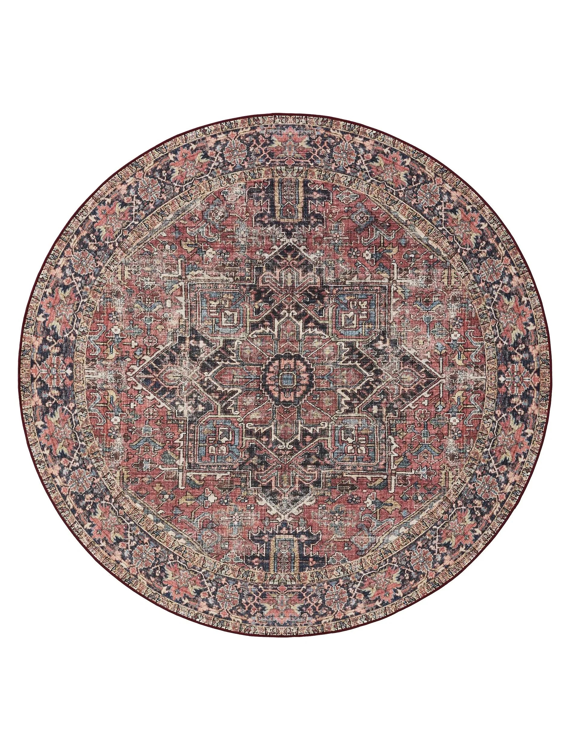Covor lavabil George Multicolour/Beige 