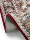 Covor lavabil George Multicolour/Red 
