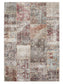 Covor lavabil George Multicolour/Brown 