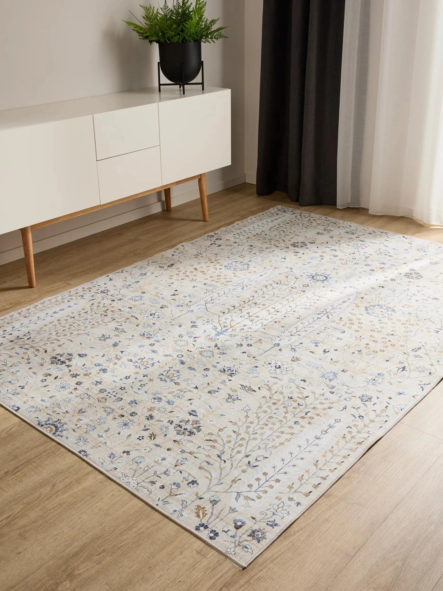 Covor lavabil George Beige 