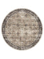 Covor lavabil George Charcoal/Taupe 