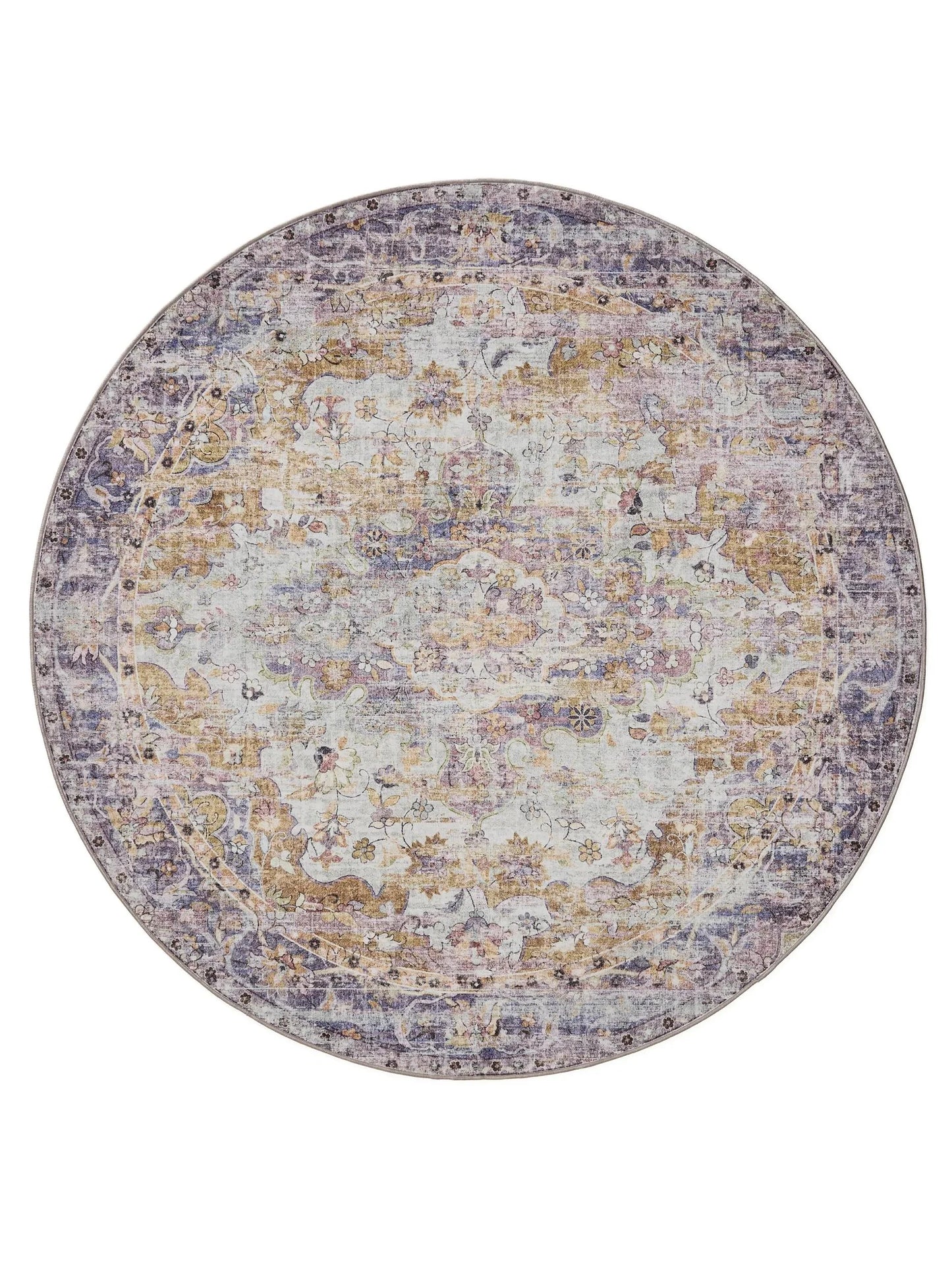 Covor lavabil George Multicolour/Purple 
