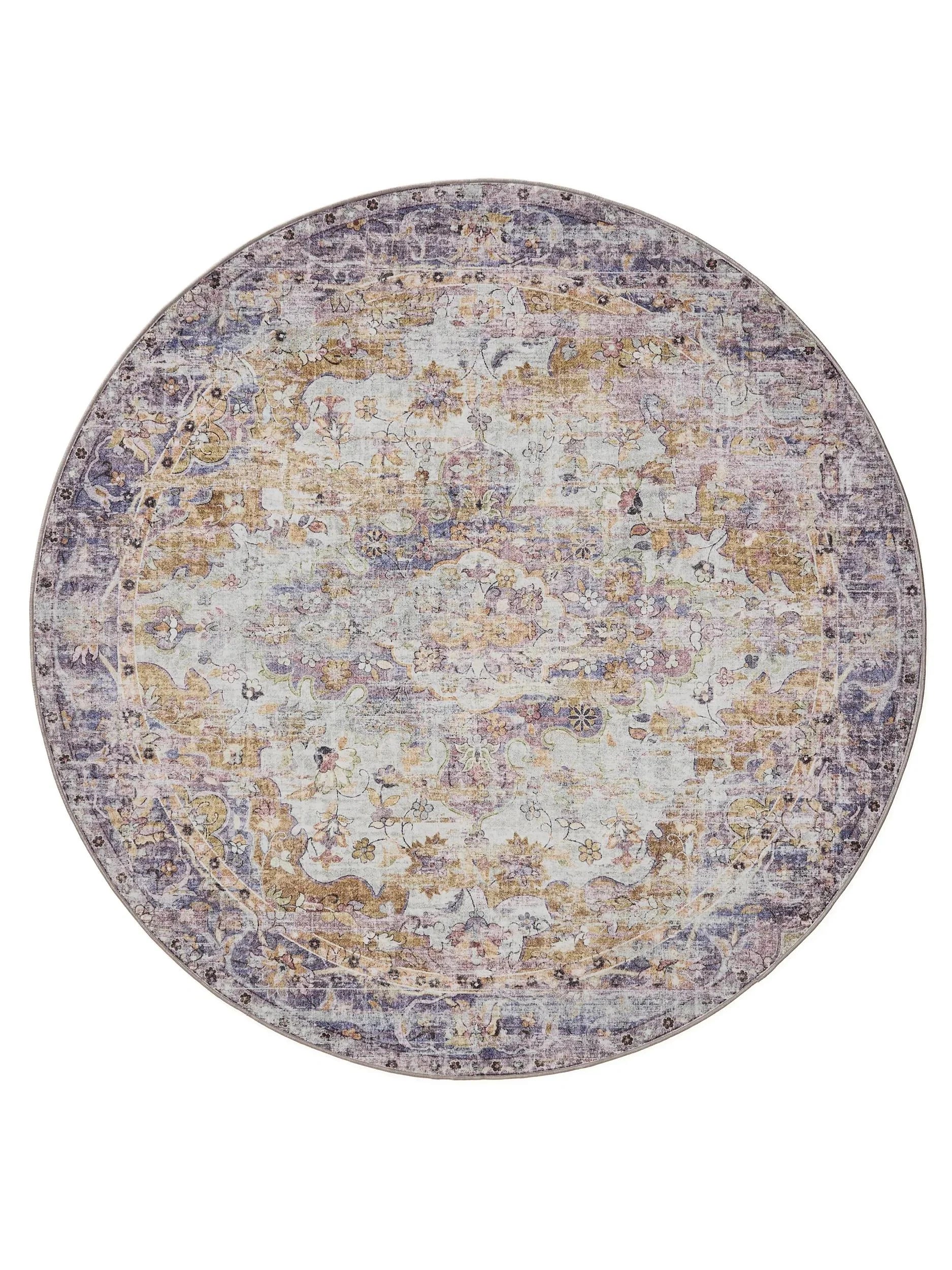 Covor lavabil George Multicolour/Purple 