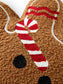 Christmas Pernă Gingerbread Man Brown