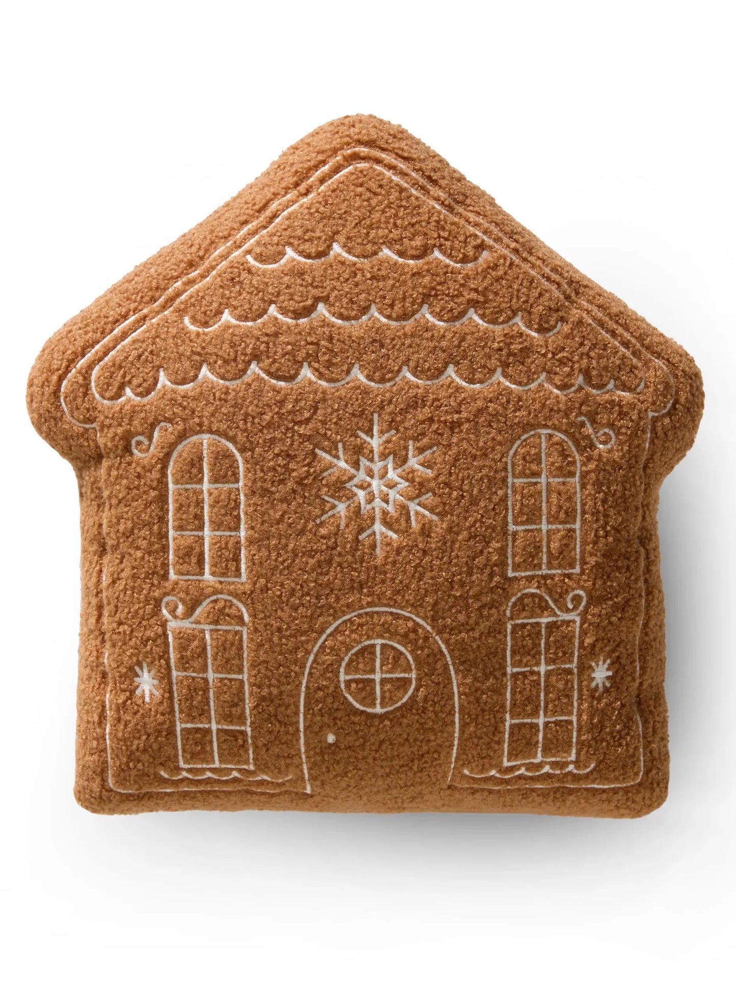 Christmas Pernă Gingerbread House Brown
