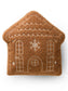 Christmas Pernă Gingerbread House Brown