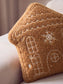 Christmas Pernă Gingerbread House Brown