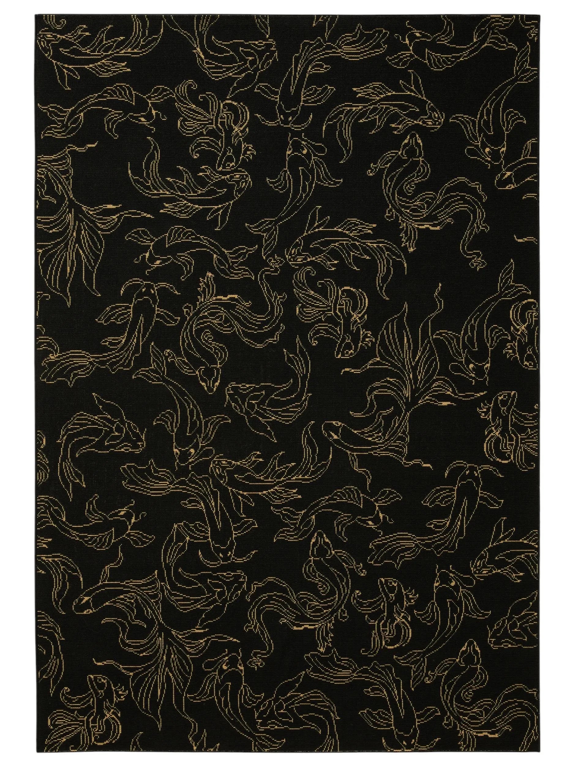 Covor interior/exterior Gloria Black