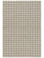 Covor de lână Grid Taupe 