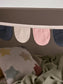 Wall Decorations Hana Pink/Black 