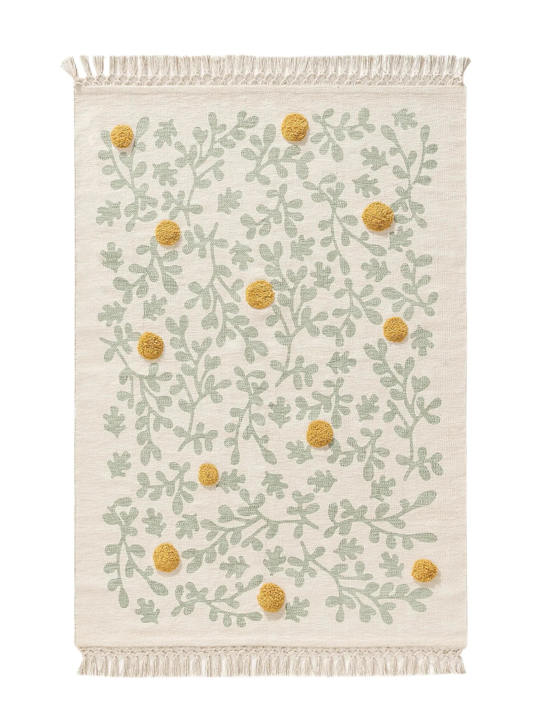 Covor pentru copii Hana Cream/Green 