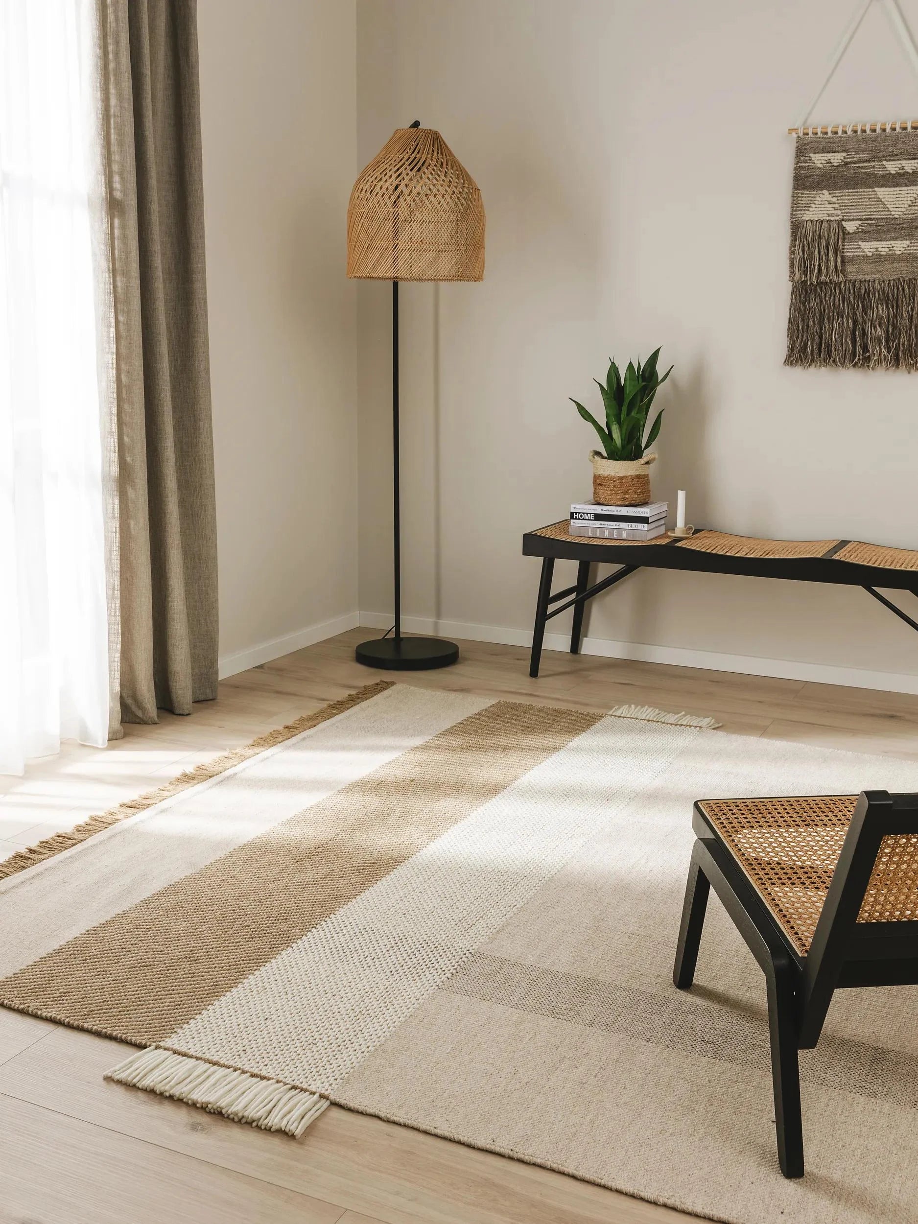 Covor de lână Harper Beige 