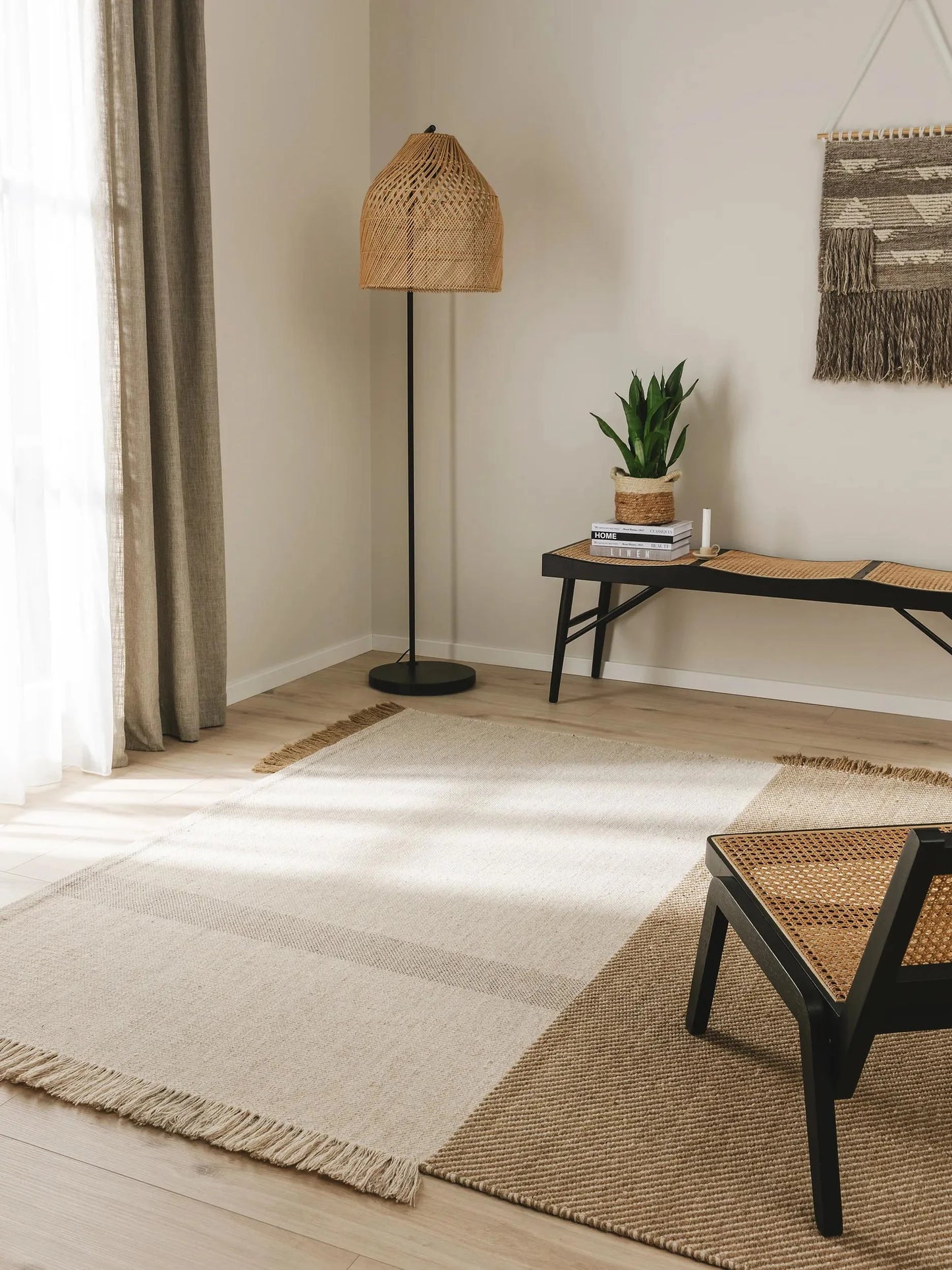 Covor de lână Harper Beige