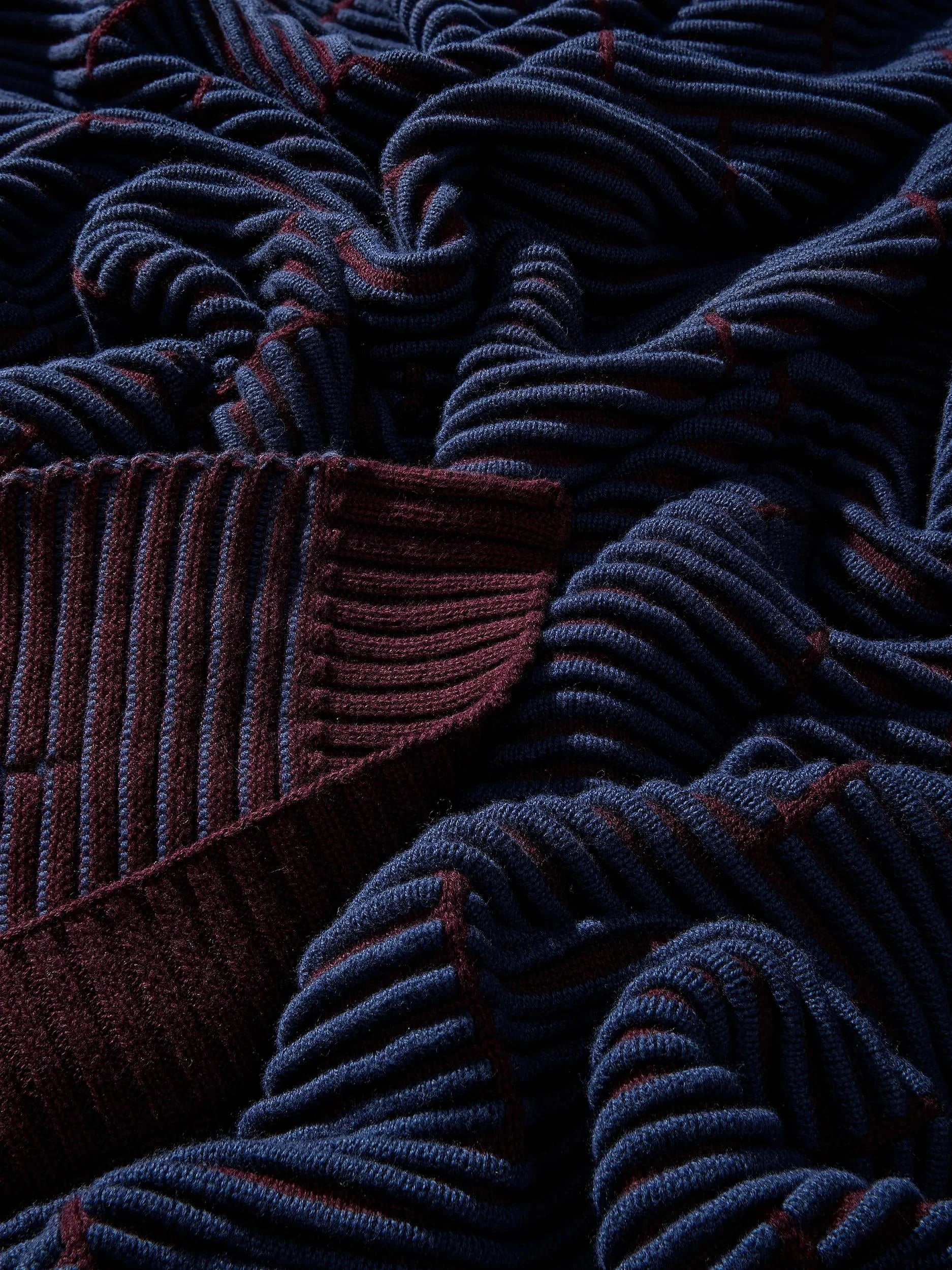 Cotton Pătură Heli Blue