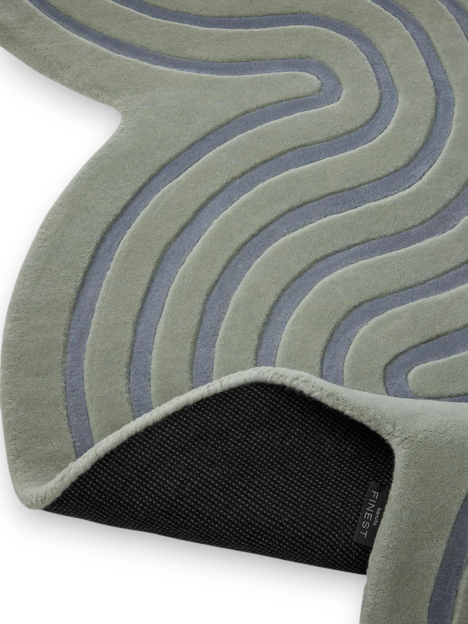Covor de lână Helix Green