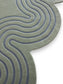 Covor de lână Helix Green