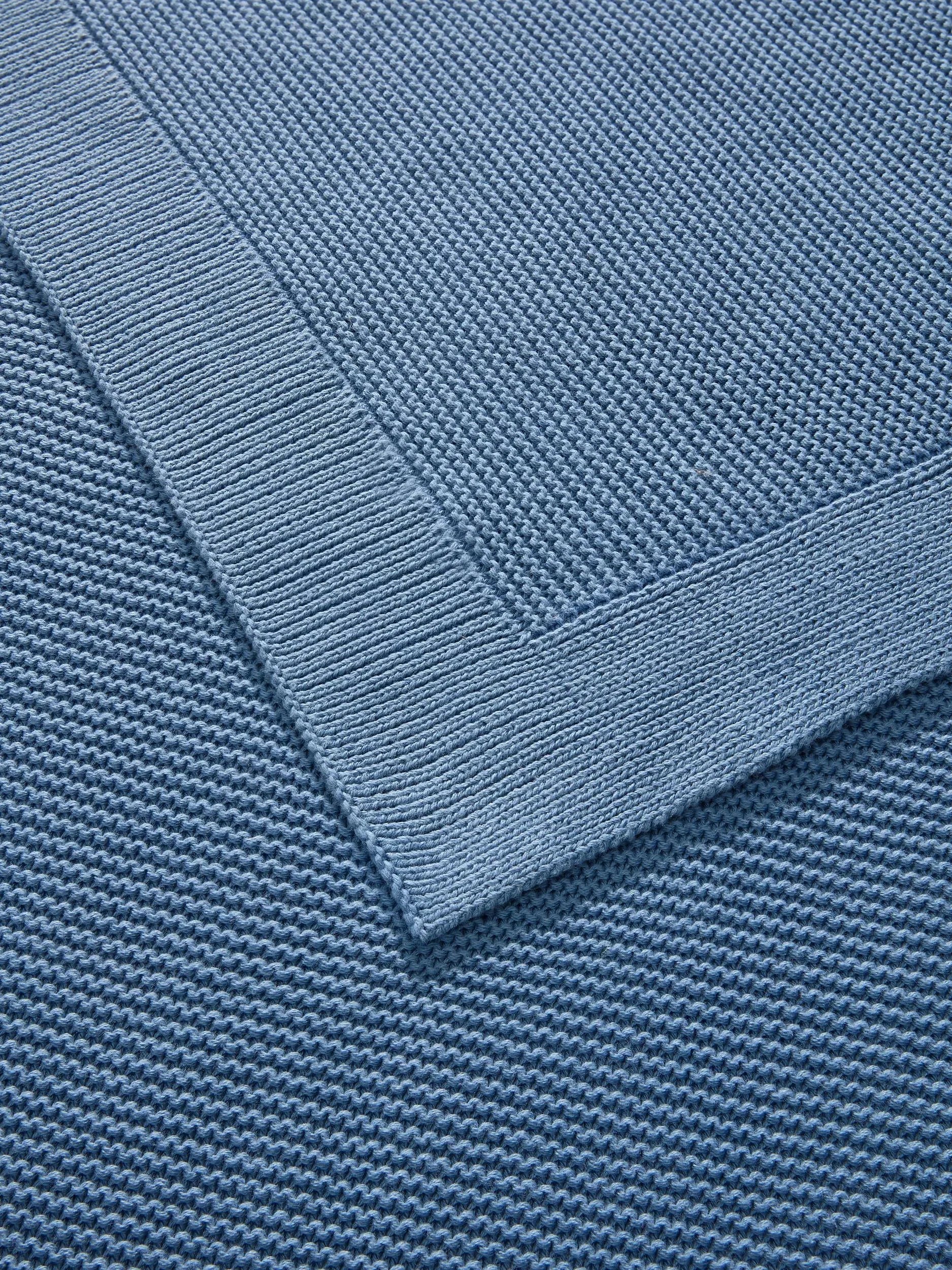 Cotton Pătură Helma Light Blue