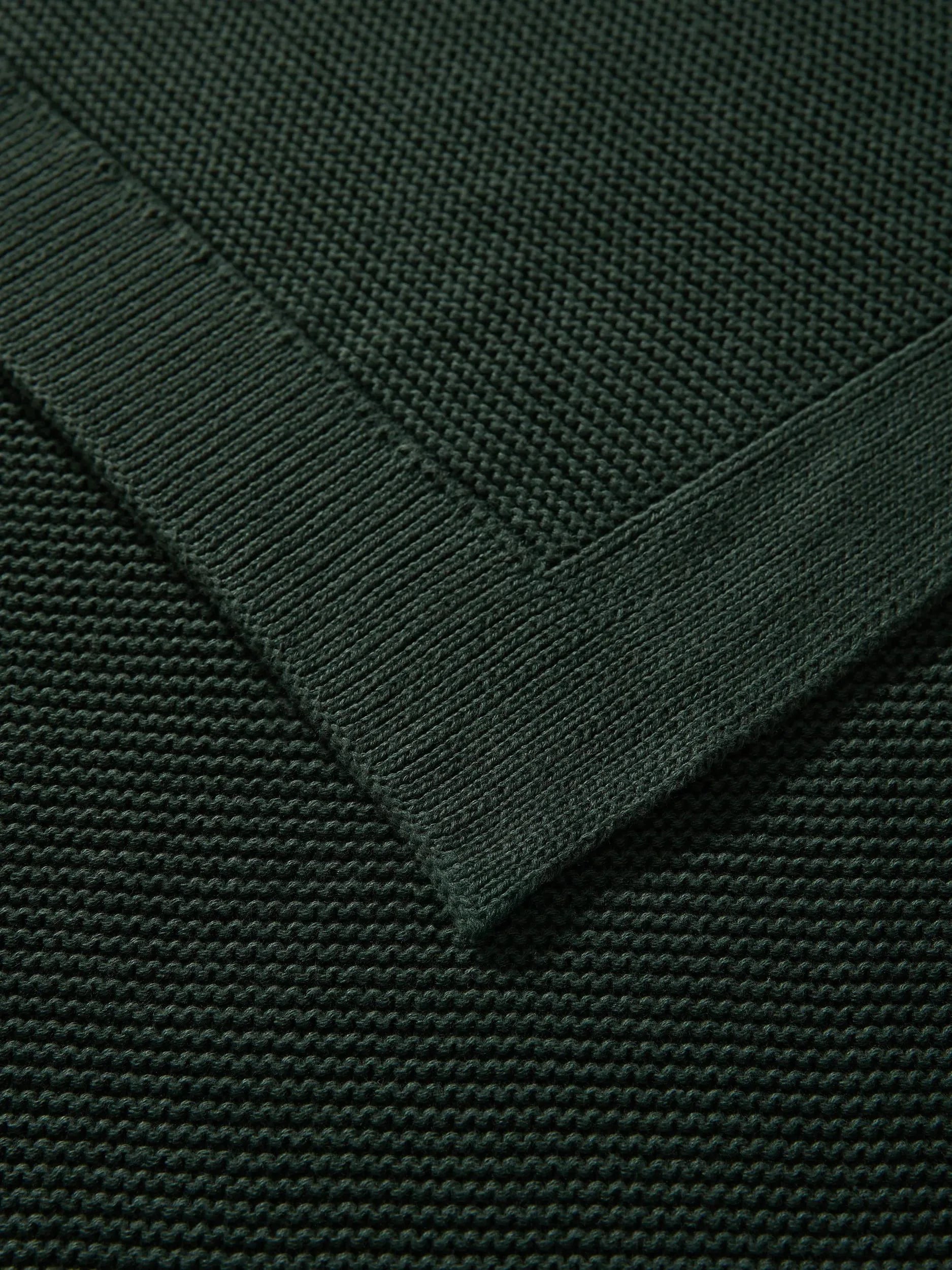 Cotton Pătură Helma Green