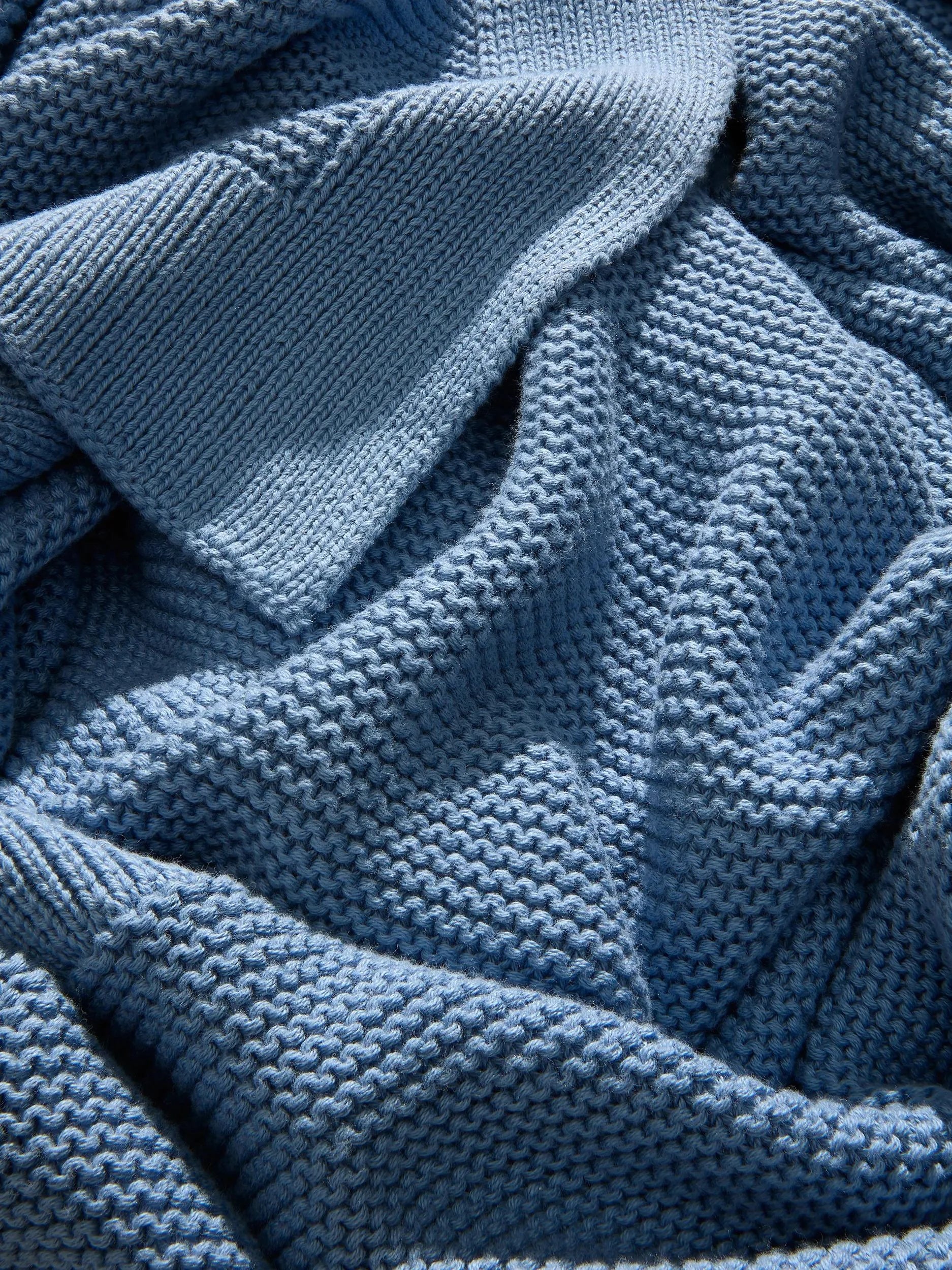 Cotton Pătură Helma Light Blue