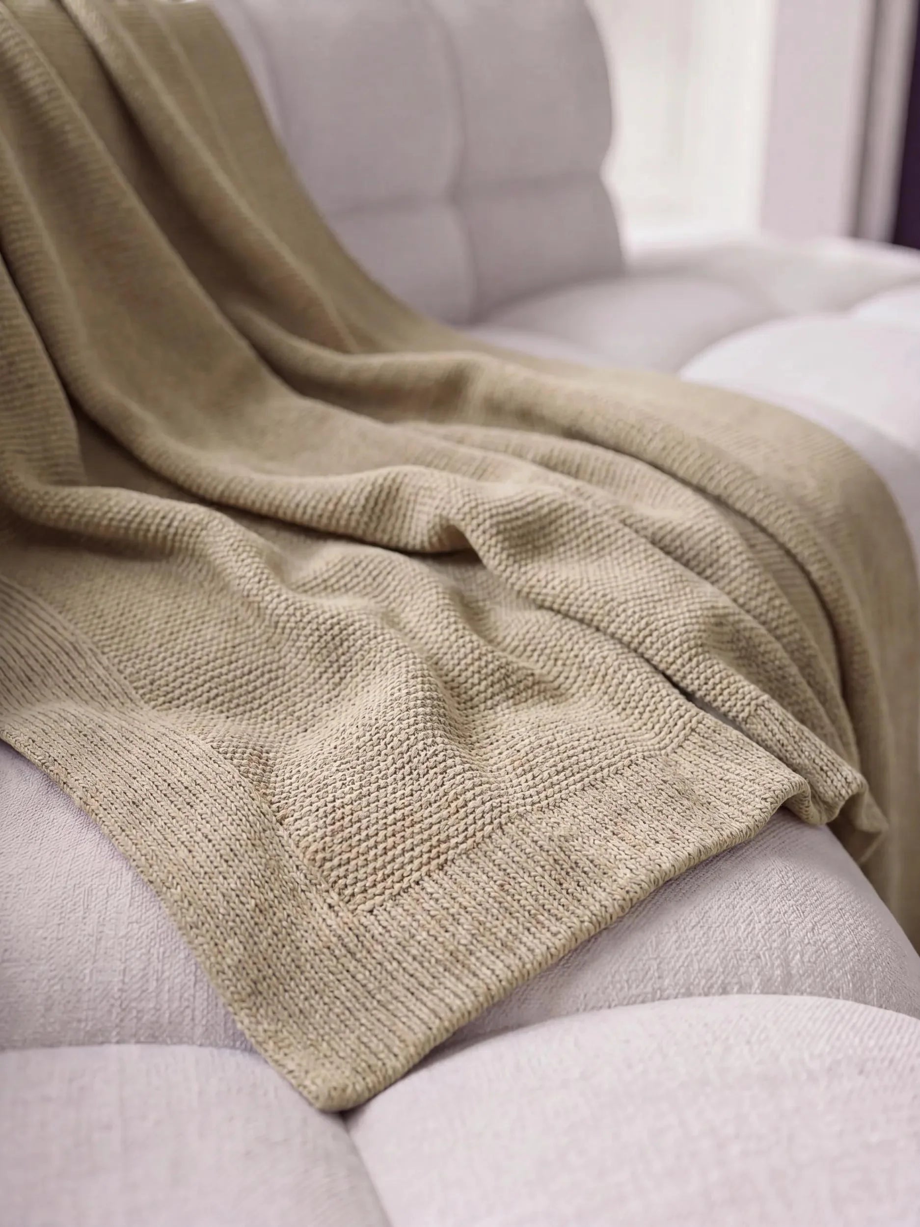 Cotton Pătură Helma Beige