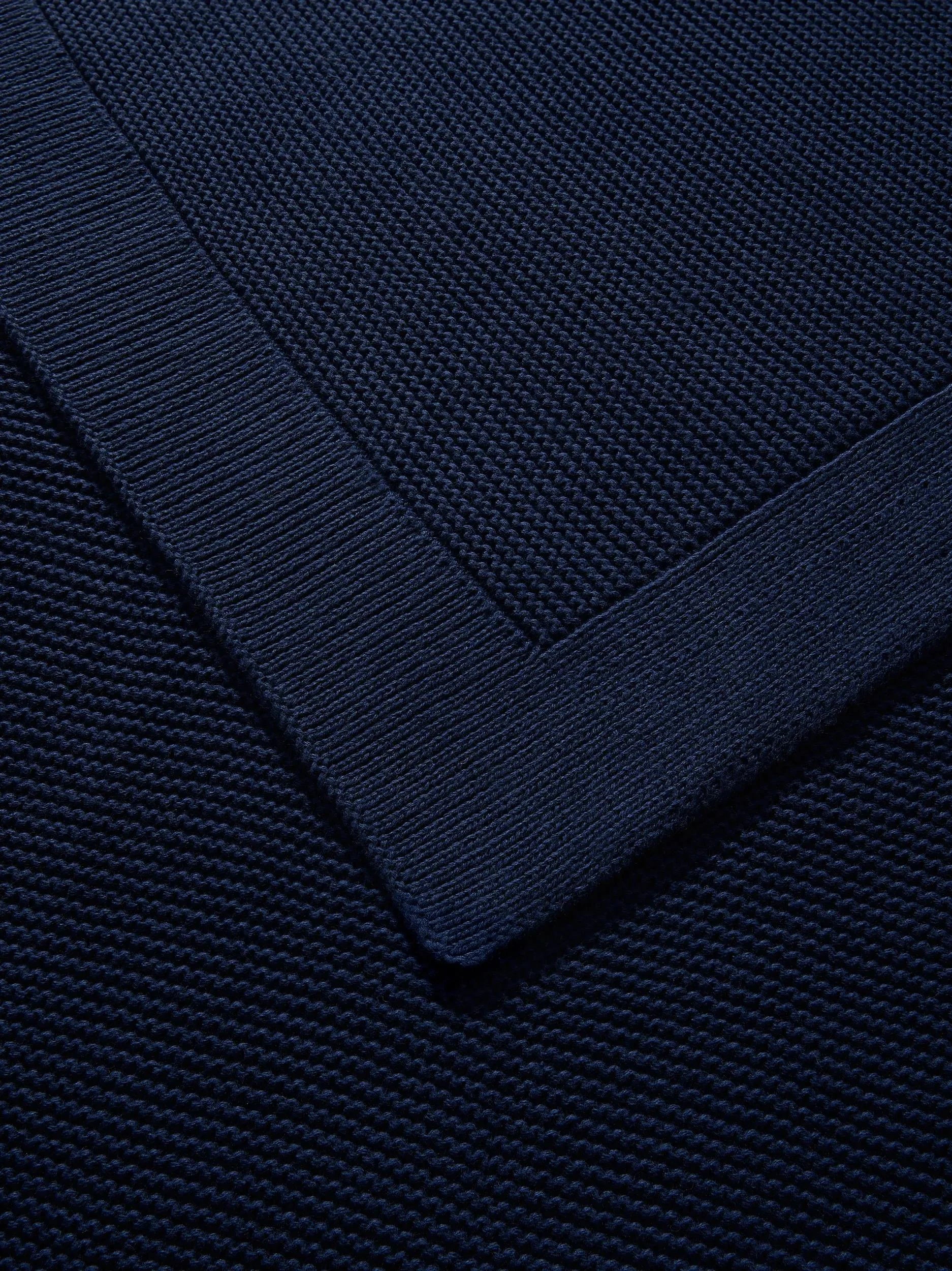 Cotton Pătură Helma Blue