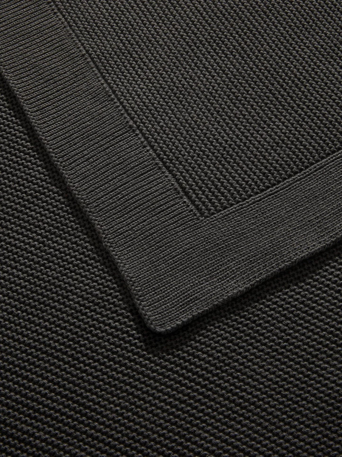 Cotton Pătură Helma Dark Grey