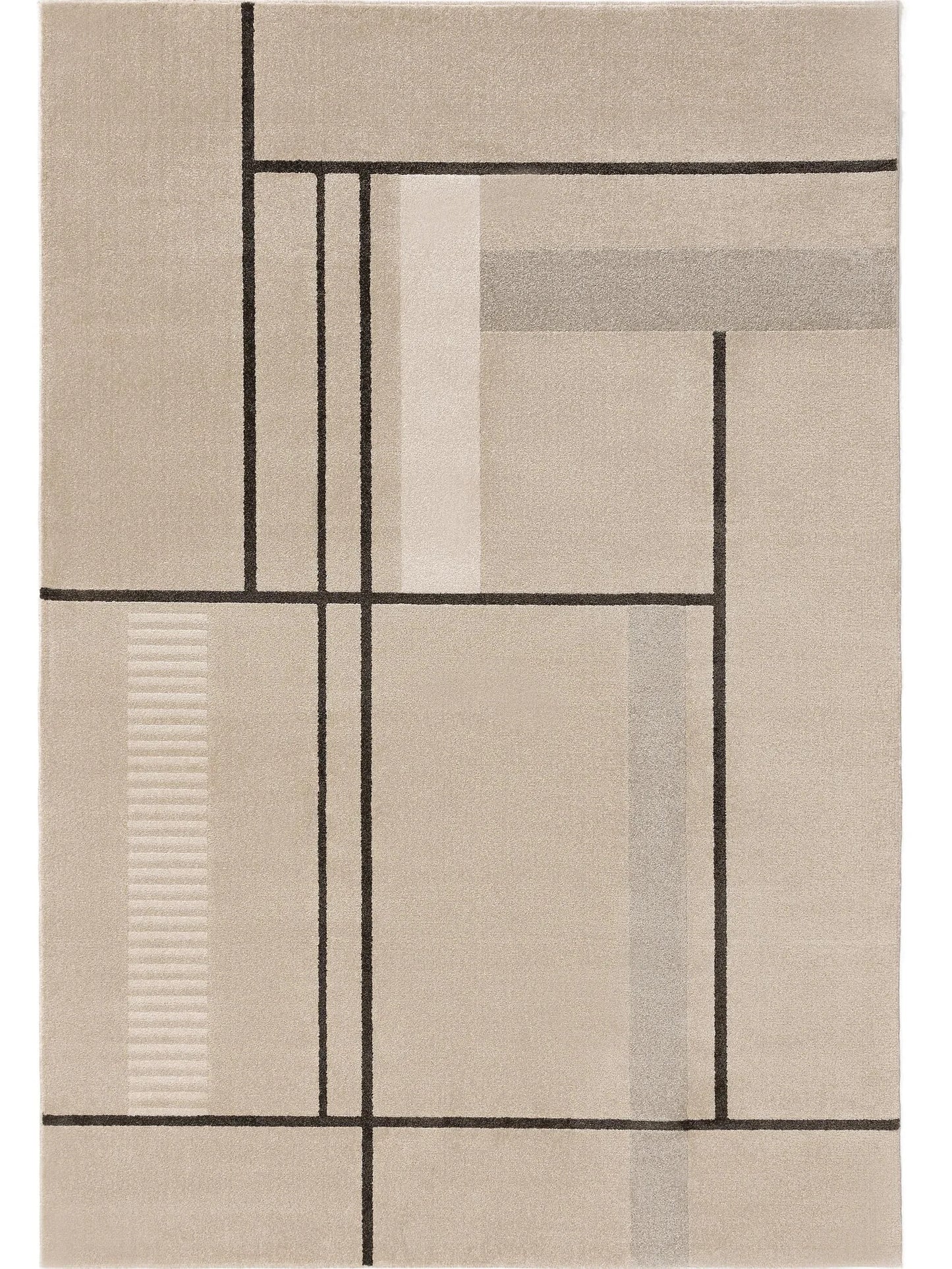 Covor Ida Cream/Charcoal 