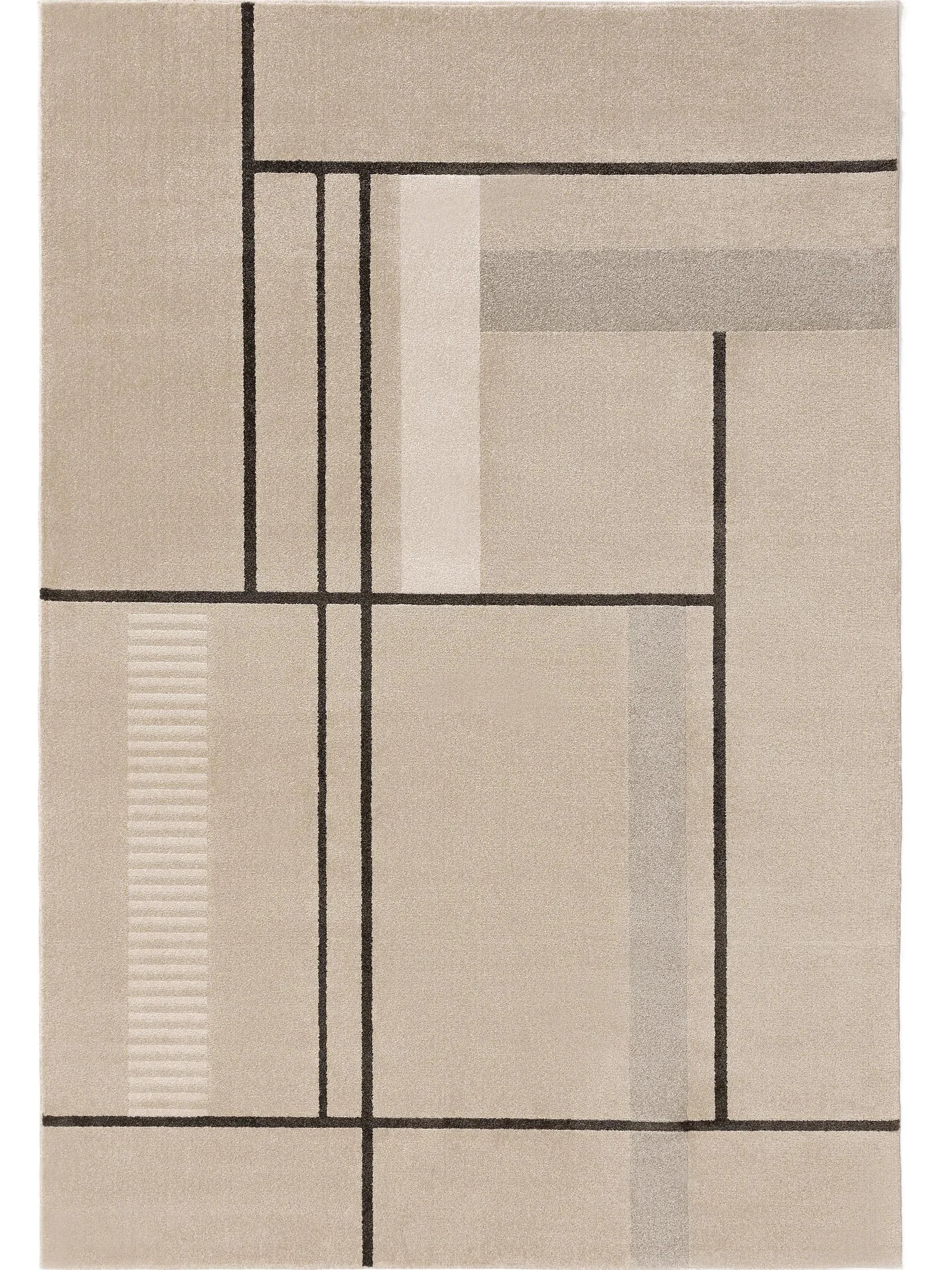 Covor Ida Cream/Charcoal 