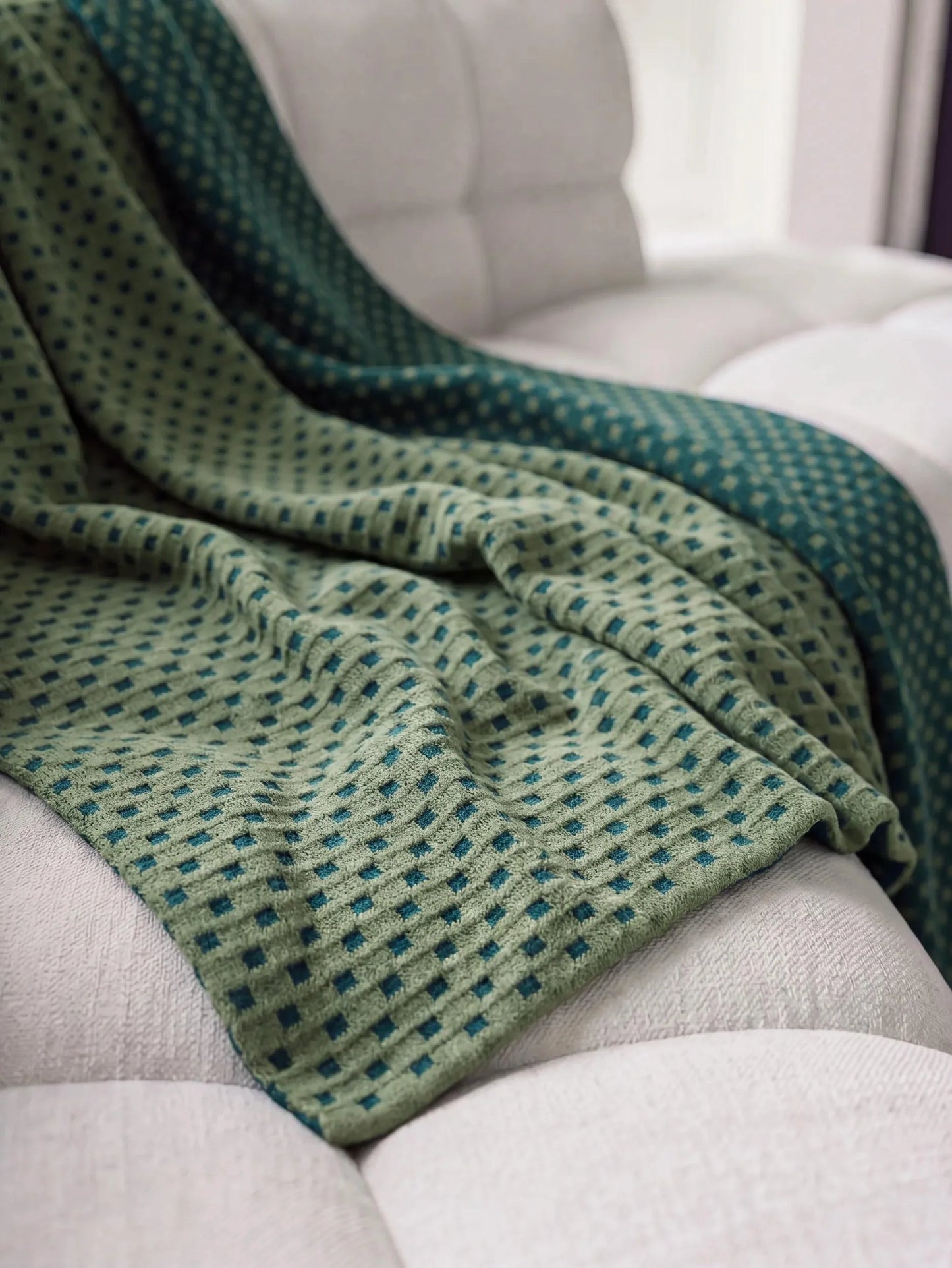 Cotton Pătură Ilma Green