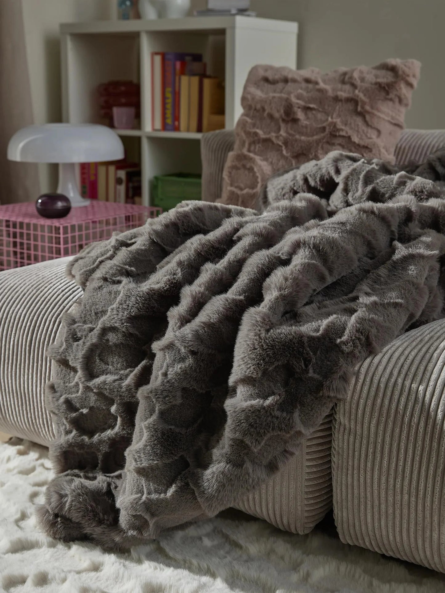 Pătură Immy Charcoal 