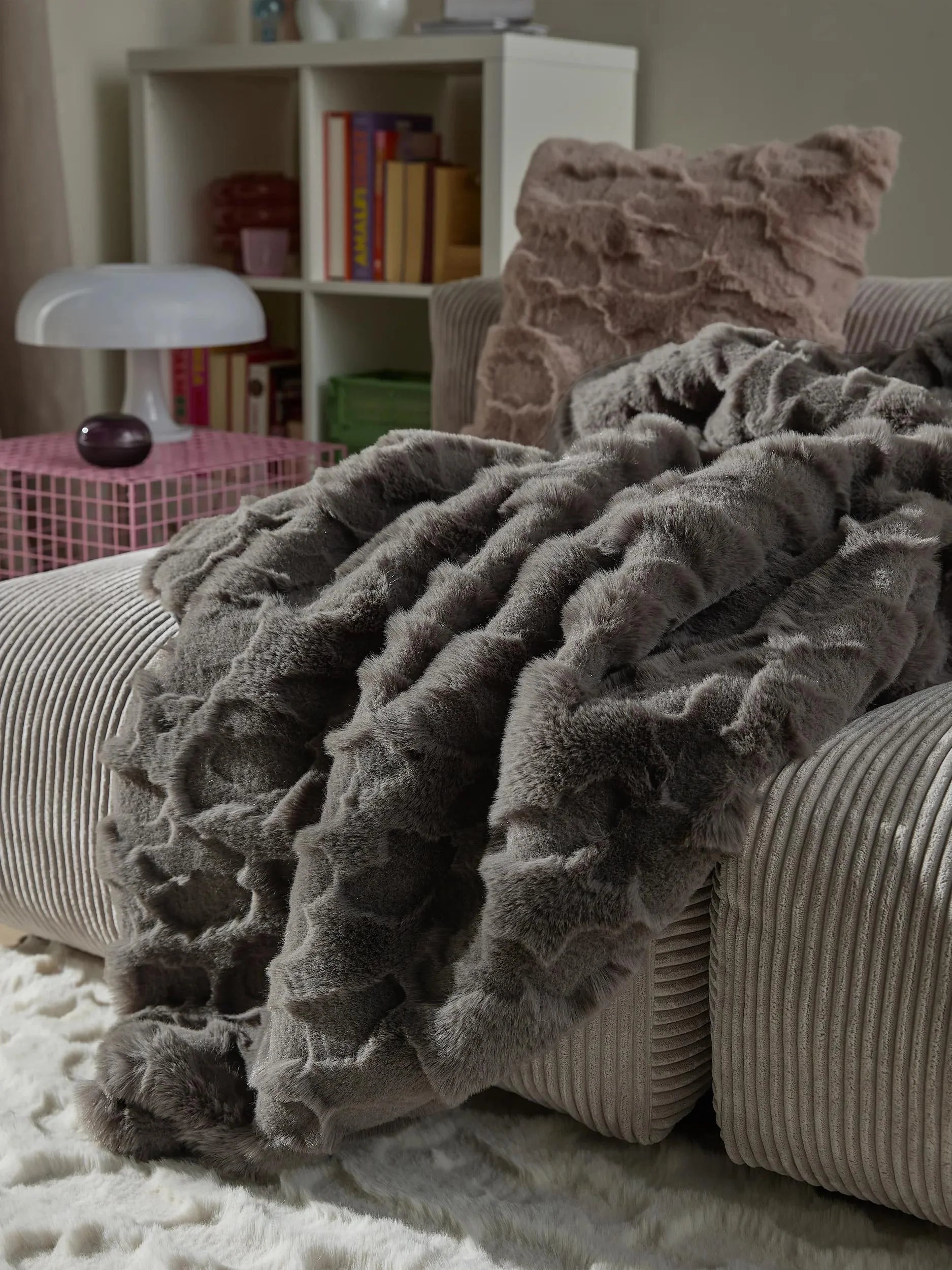 Pătură Immy Charcoal 